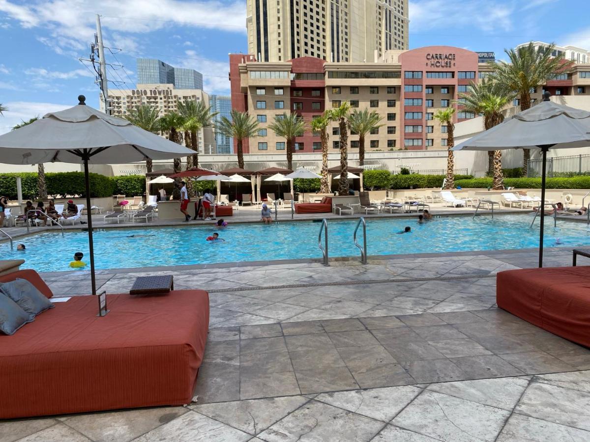 Balcony Suite Strip View Las Vegas Exterior foto